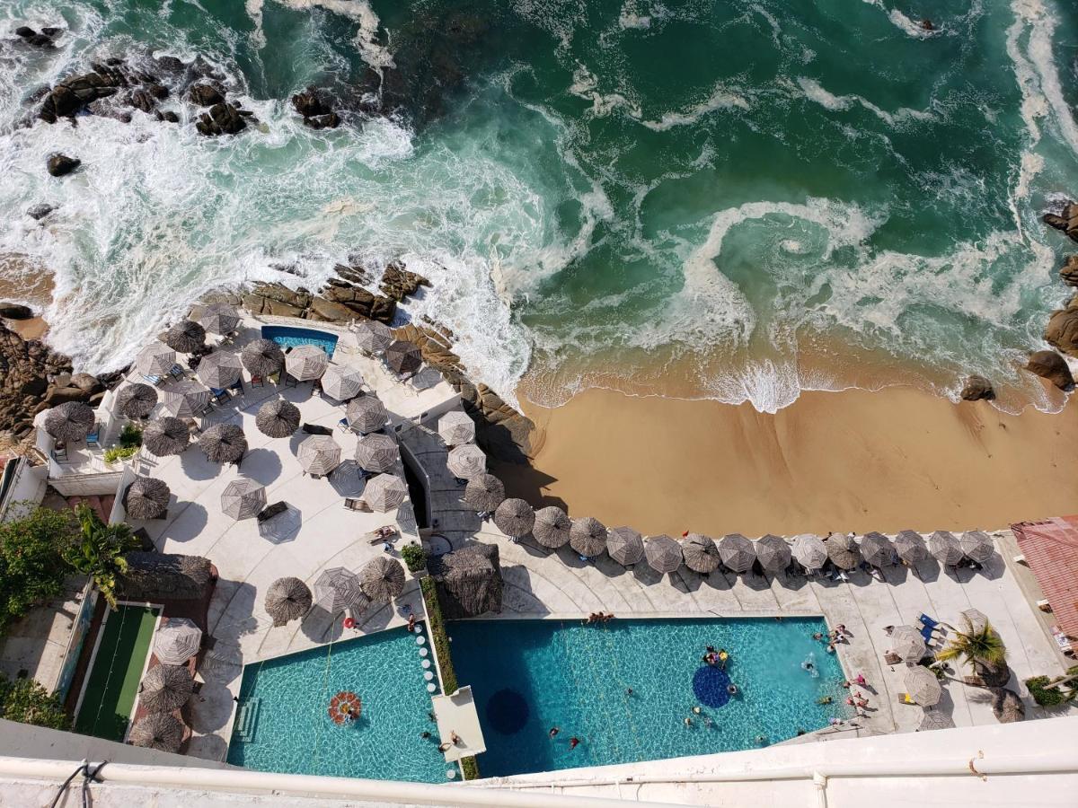 Hotel Torres Gemelas Vista Al Mar A Pie De Playa Acapulco Extérieur photo