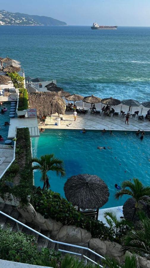 Hotel Torres Gemelas Vista Al Mar A Pie De Playa Acapulco Extérieur photo